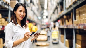 Packtisch für Warenannahme und Versand für Extended Warehouse Management (SAP EWM)