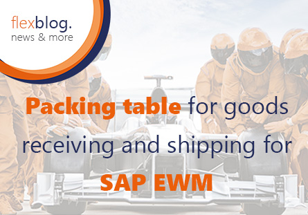 SAP Packing table for goods receipt and goods issue