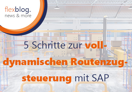 Dynamische Routenzüge mit SAP - 5 Schritte zur volldynamischen Routenzugsteuerung mit SAP