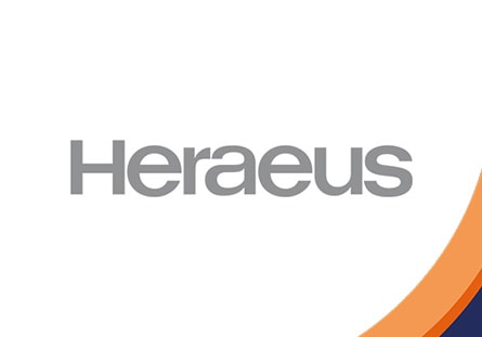 Reference customer Heraeus