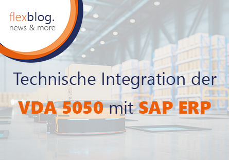 Technische Integration der VDA 5050 mit SAP ERP
