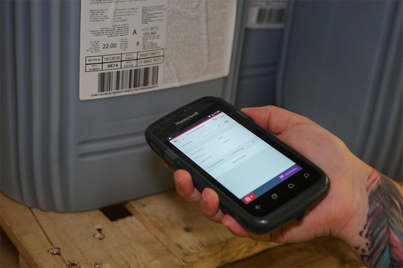Mobile data collection for SAP - Coca-Cola project with mobile Flexus solutions for SAP in use