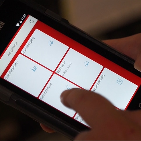 Mobile device with Flexus solution at Coca-Cola