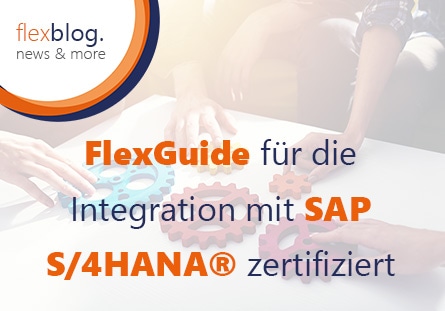 FlexGuide [4.0] – Transportleitsystem für SAP Anwendungen für die Integration mit SAP S/4HANA® zertifiziert