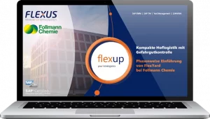Webinar – Kompakte Hoflogistik mit Gefahrgutkontrolle: Phasenweise Einführung von FlexYard bei Follmann Chemie