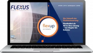 Webinar – Die Zukunft der Flottensteuerung: FlexGuide4 als All-in-One-Lösung – von Stapler bis Roboter