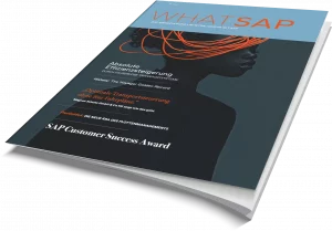 Die neueste Ausgabe von WHATSAP.

Das Magazin für Intralogistik mit SAP