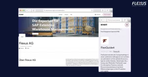 Flexus auf even logistics