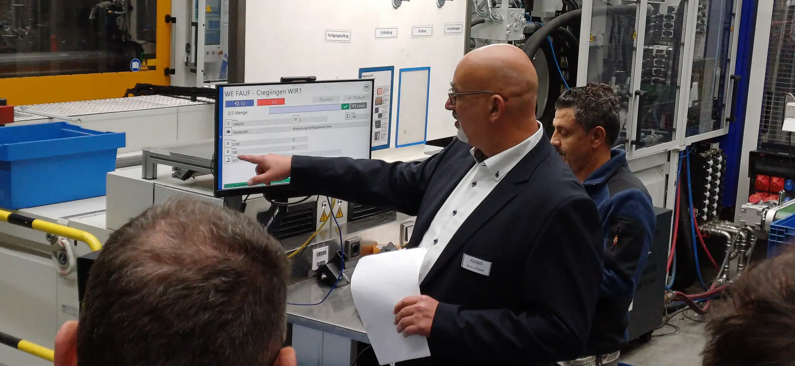 Flexus Kundentag bei Wirthwein: Live Demo Lager