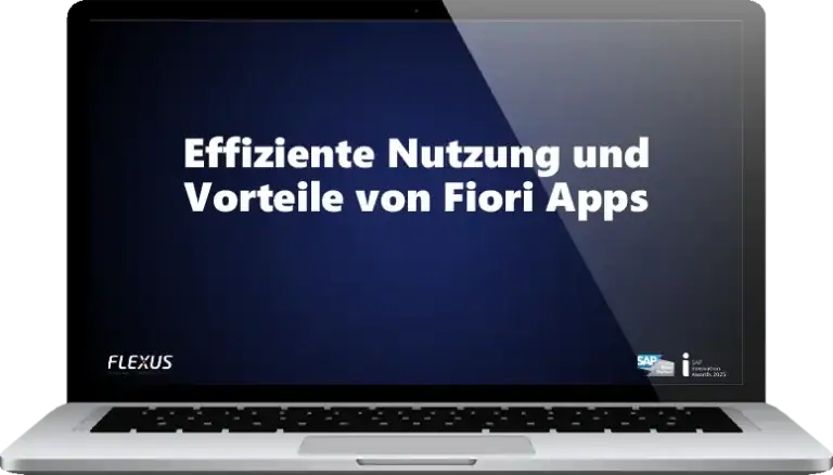 Vorschaubild Webinar "Effiziente Nutzung und Vorteile von Fiori Apps"