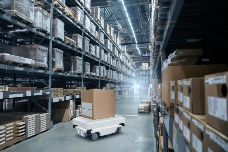 Titelbild Blogbeitrag Effizienzsteigerung durch mobile Robotik