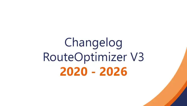 Change­log RouteOptimizer V3