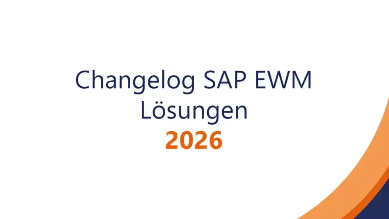Change­log Flex­us SAP EWM Lösungen – 2026