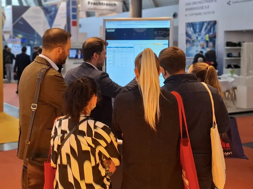LogiMAT 2026: Flexus-Stand, Gespräch