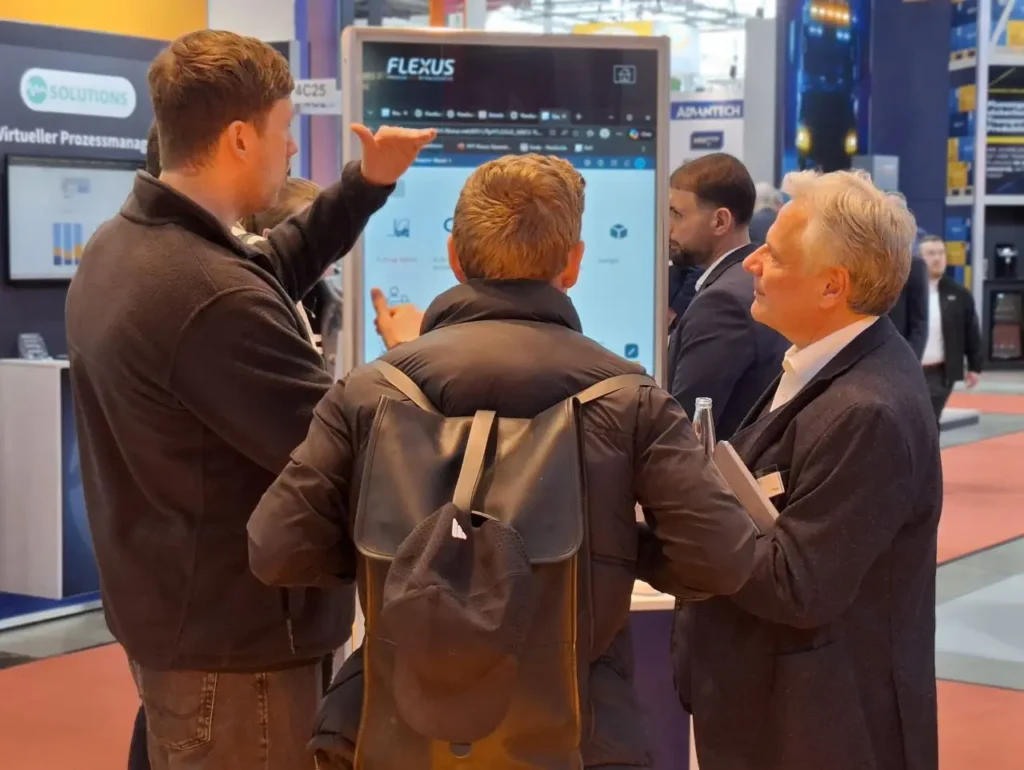 LogiMAT 2026: Flexus-Stand, Gespräch