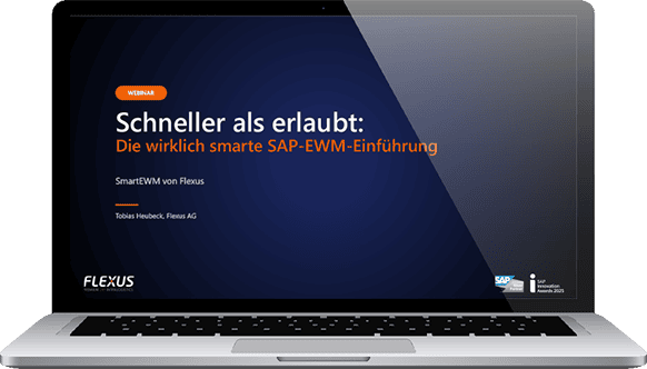Webinar-Vorschau: Schneller als erlaubt: Die wirklich smarte SAP-EWM-Einführung